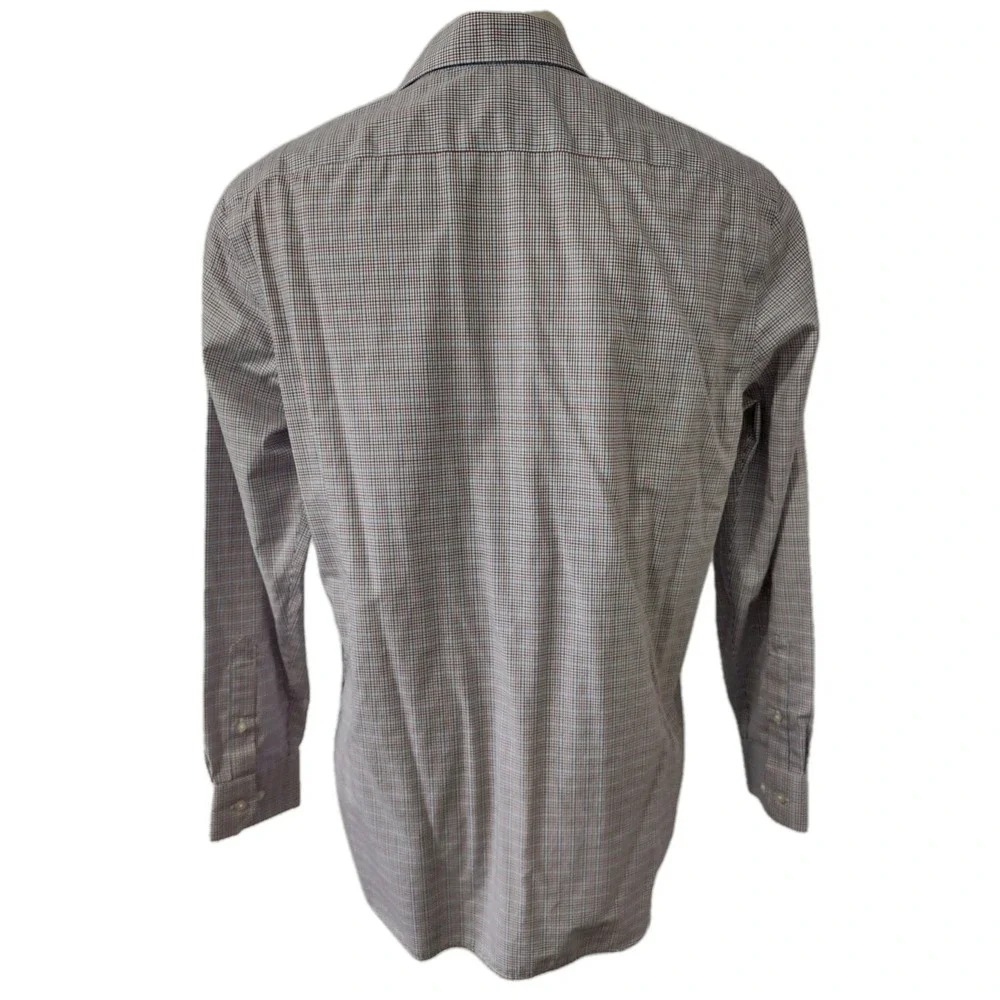 Banana Republic Dress Shirt Mens Size Large Slim Fit Collared Long sleeve Stripe